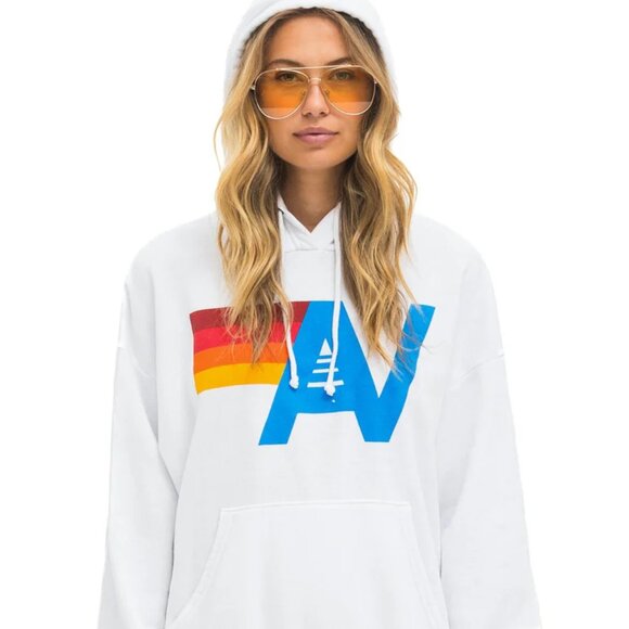 Aviator Nation NEW IN BAG Logo Pullover Relaxed Hoodie - Picture 1 of 4